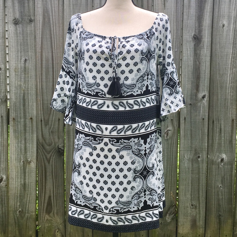 Jealous Tomato · Floral Paisley Boho Dress Sz L